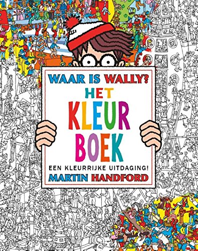 Het kleurboek: waar is Wally? Manga