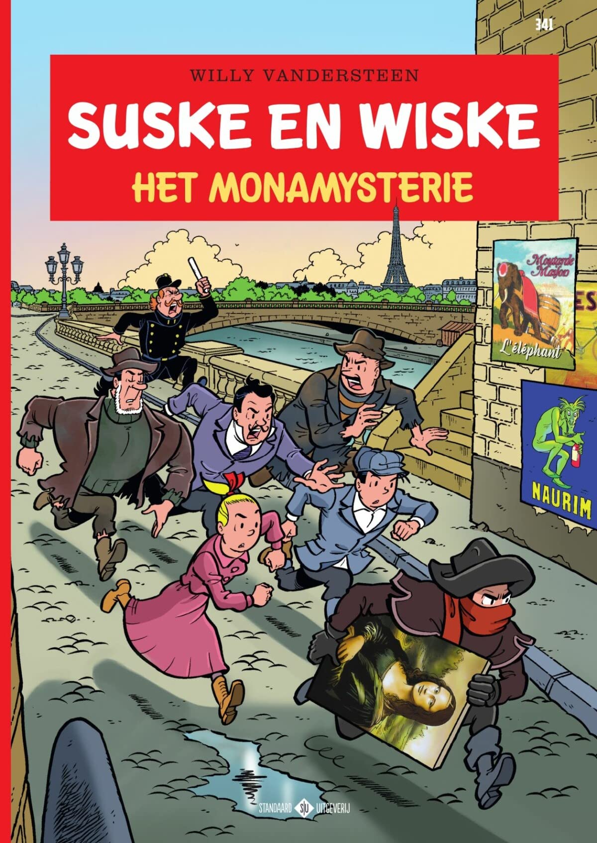 Het Monamysterie (Suske en Wiske, 341) Manga