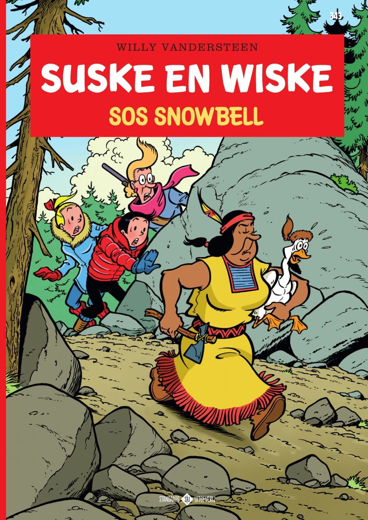 SOS Snowbell (Suske en Wiske, 343) Manga