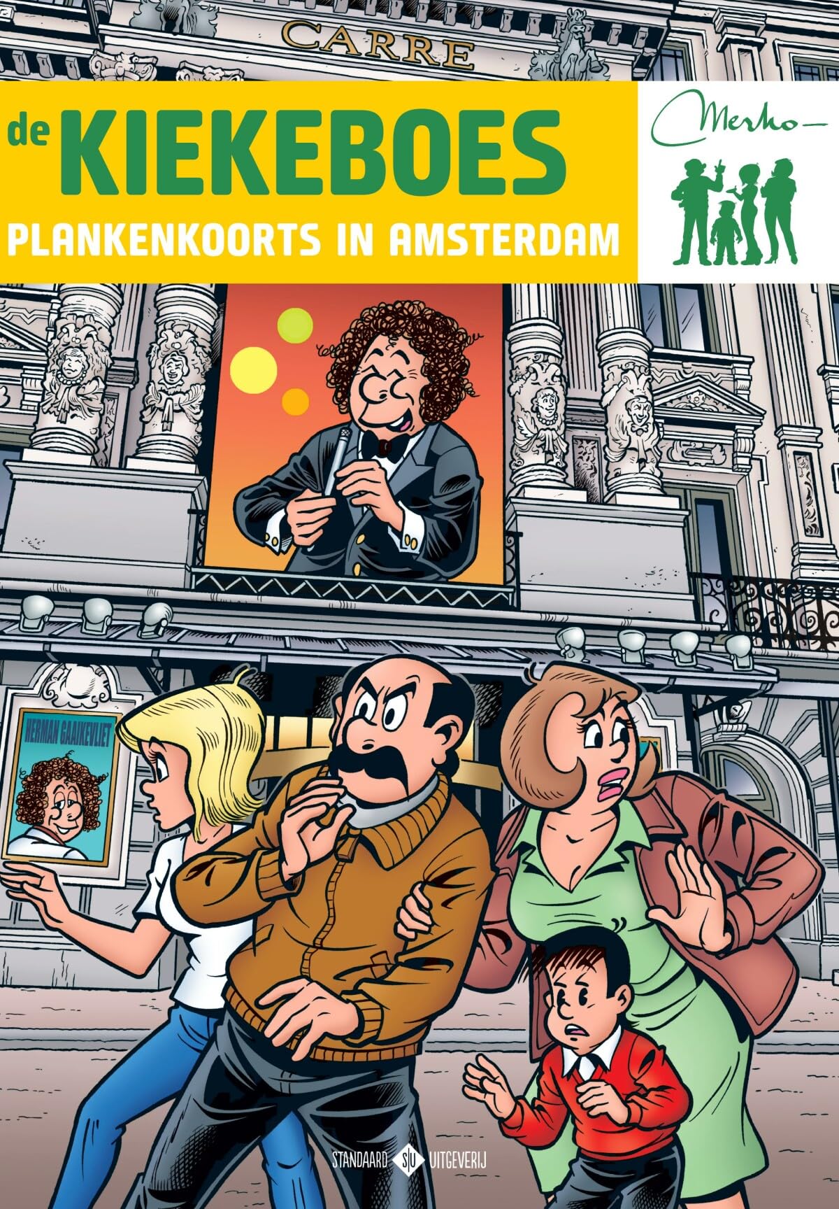 Plankenkoorts in Amsterdam (De Kiekeboes) Manga
