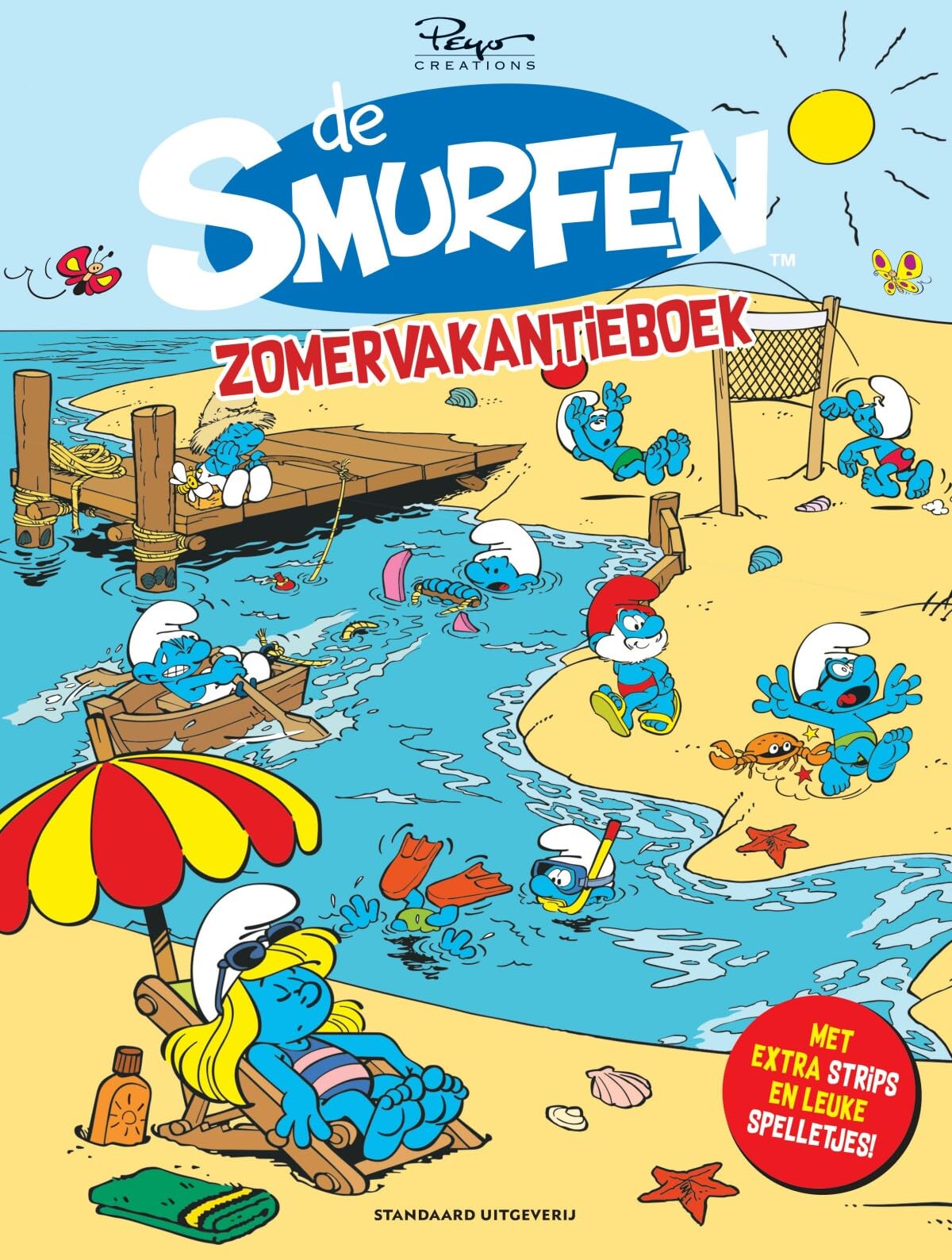 De Smurfen: zomervakantieboek book