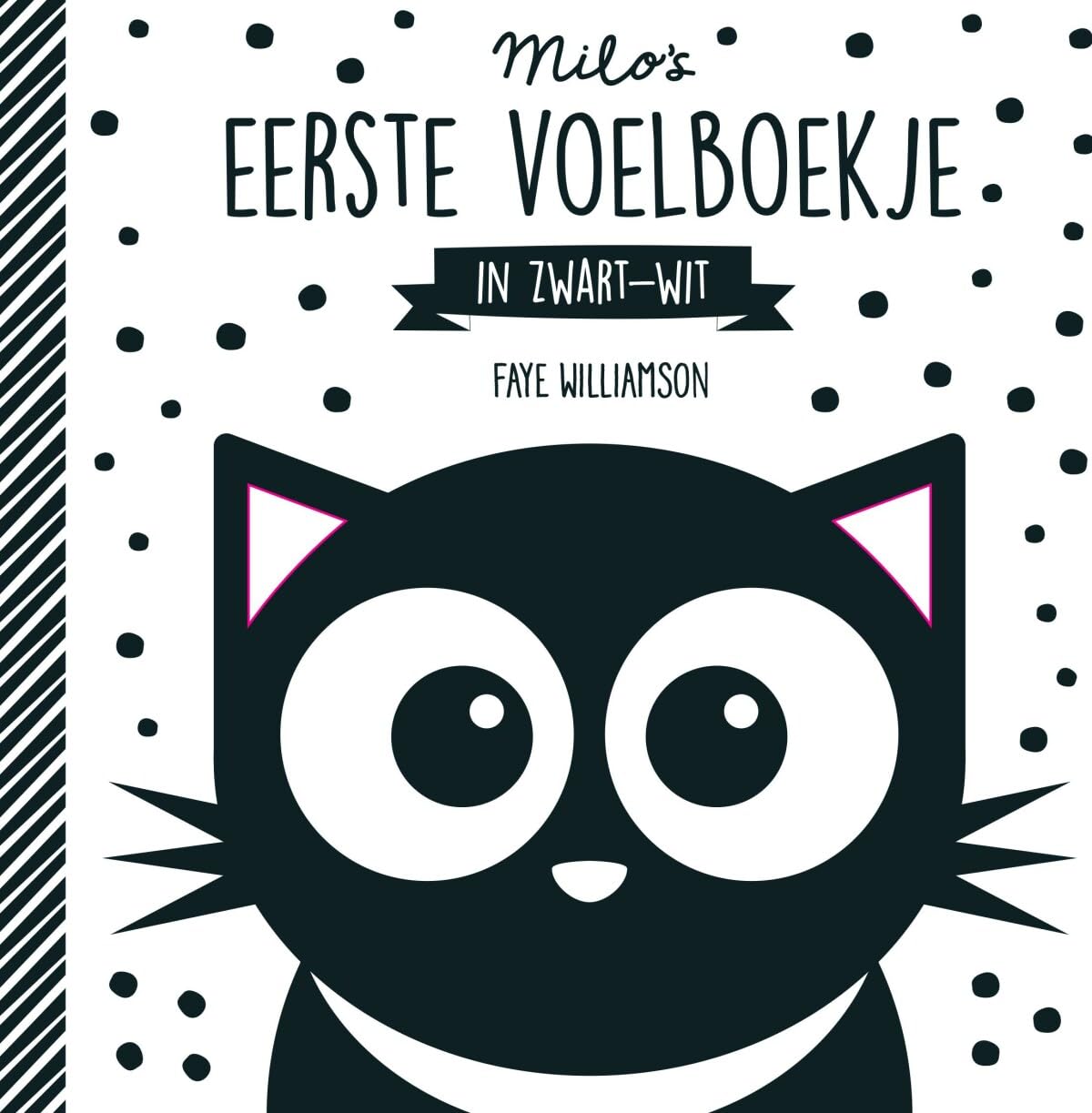 Milo's eerste voelboekje in zwart-wit book