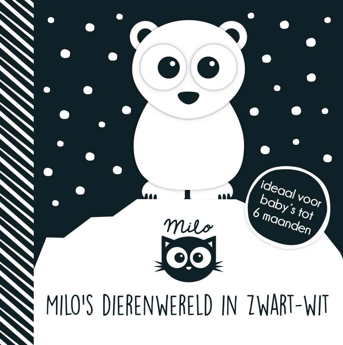Milo's dierenwereld in zwart-wit book