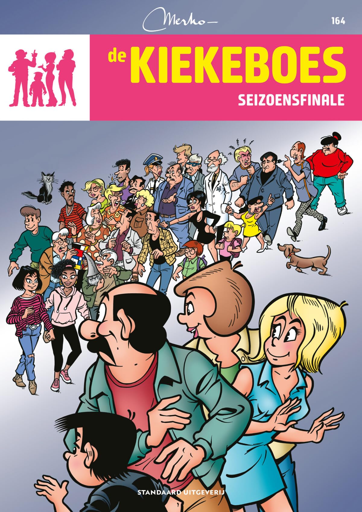Seizoensfinale (De Kiekeboes, 164) Manga