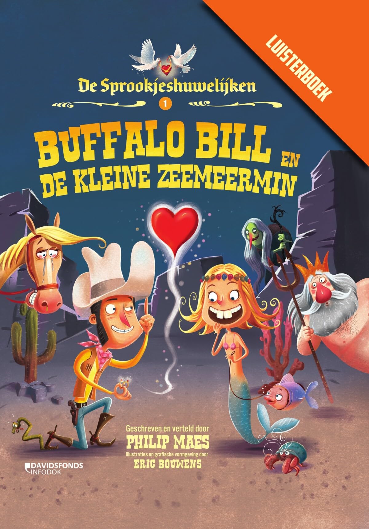 Buffalo Bill & de kleine zeemeermin (De sprookjeshuwelijken, 1) Tiptoi & Games