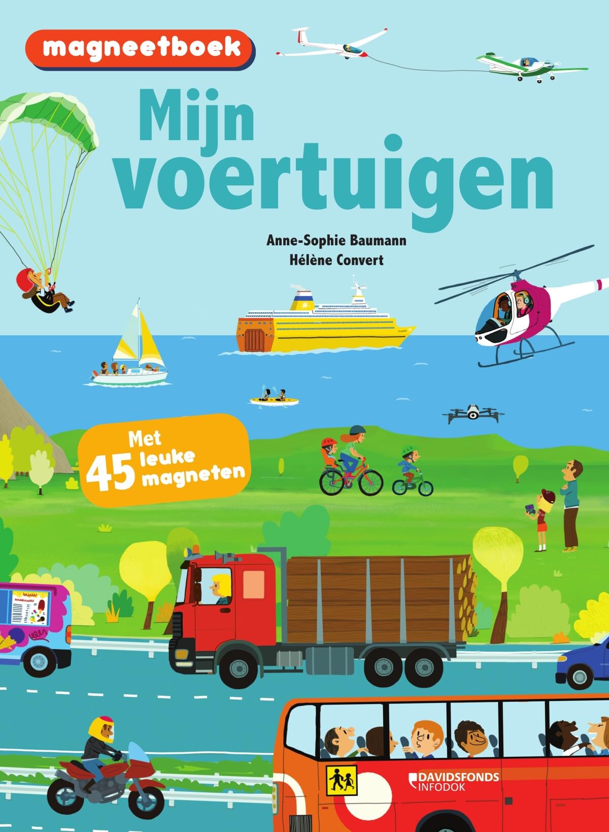 Mijn voertuigen magneetboek book