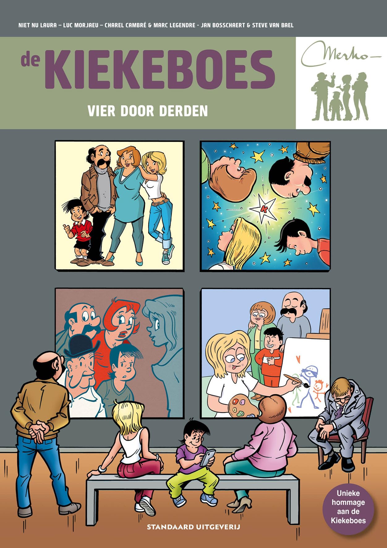 De Kiekeboes: Vier door derden: Hommage De Kiekeboes book