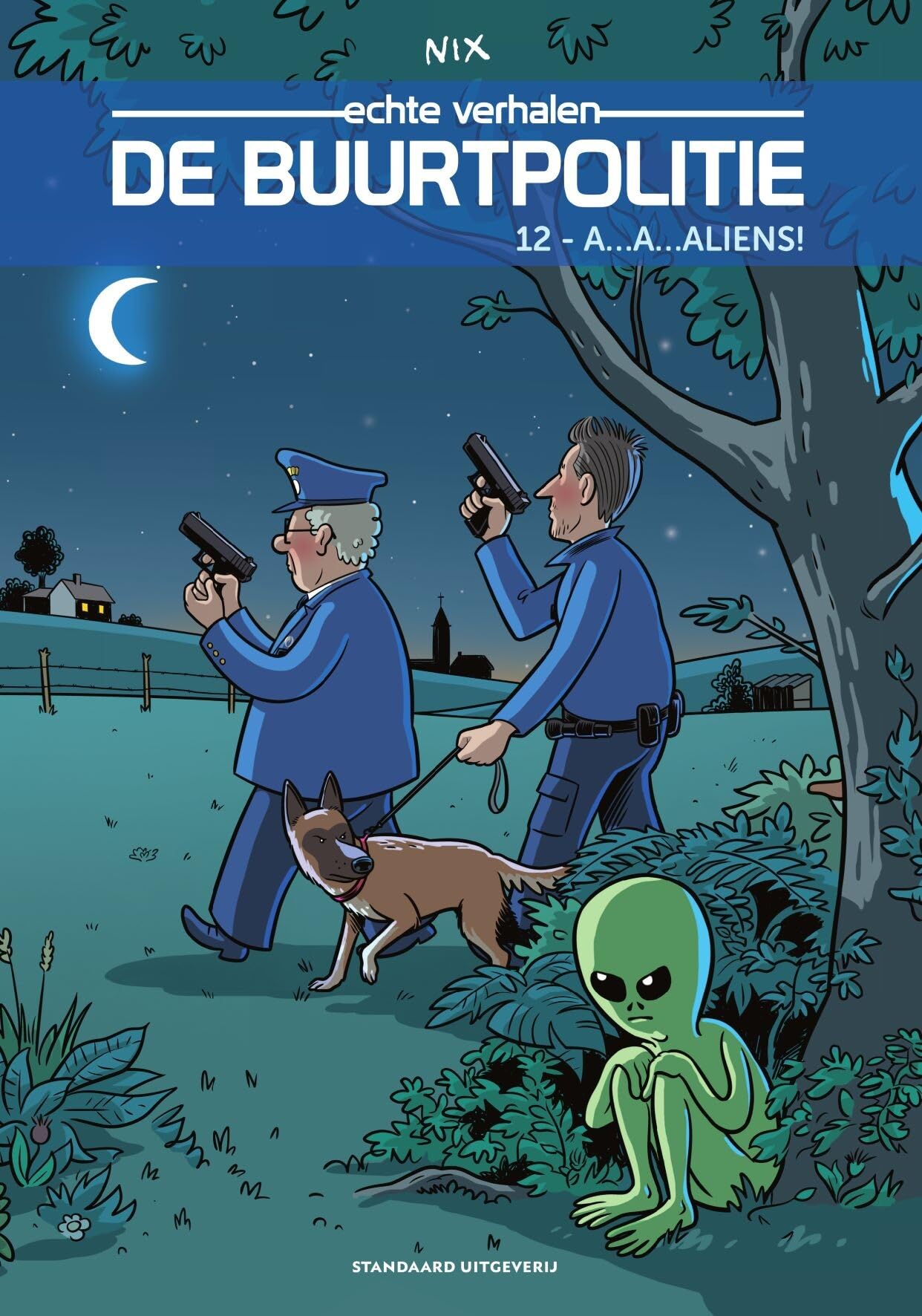 A...a...aliens! (De buurtpolitie echte verhalen, 12) Manga