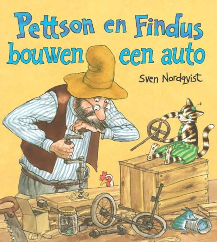 Pettson en Findus bouwen een auto Non-fiction