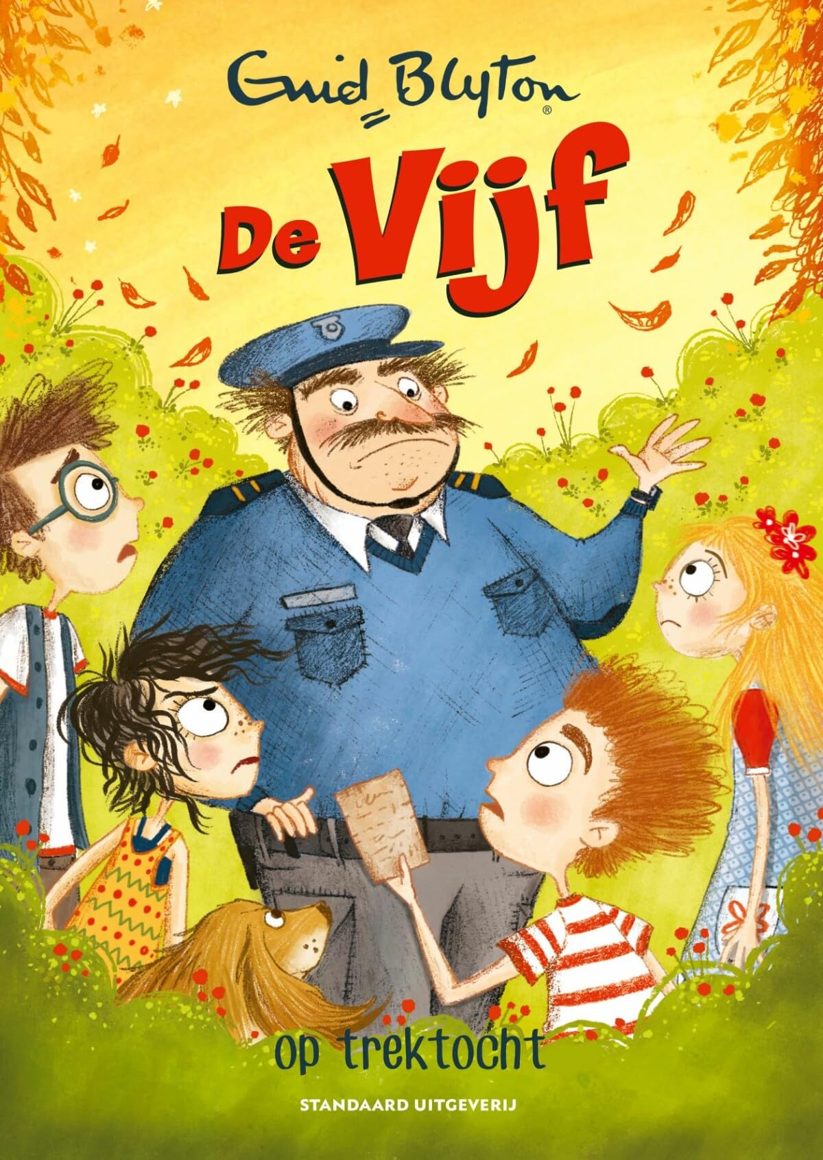 De Vijf op trektocht book