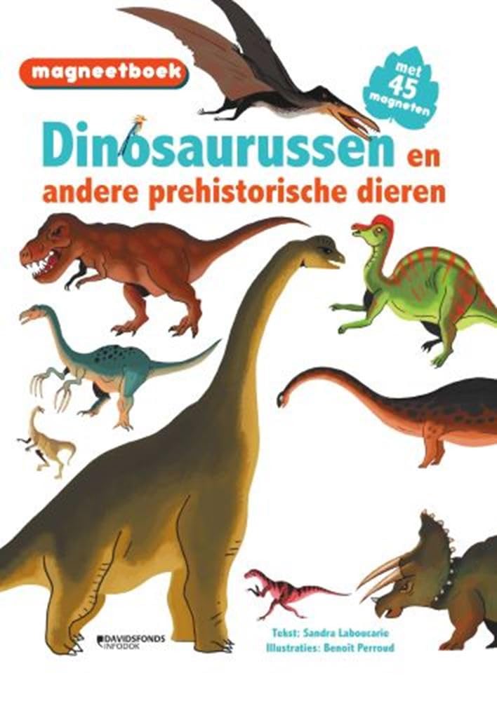 Magneetboek Dinosaurussen (en andere prehistorische dieren) book