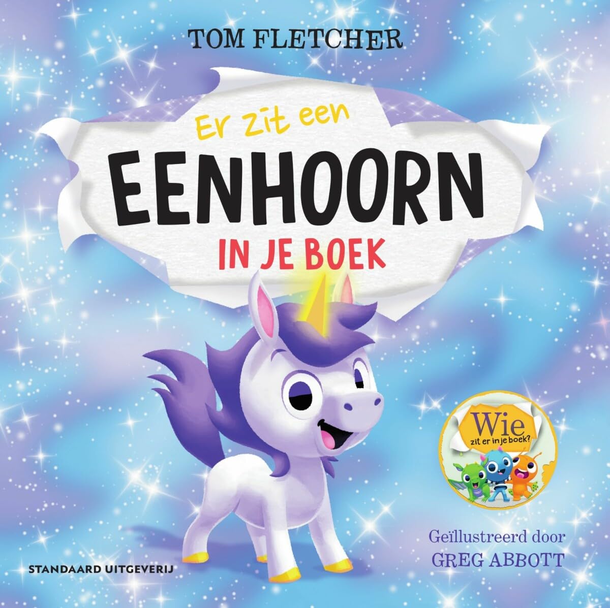 Er zit een eenhoorn in je boek book