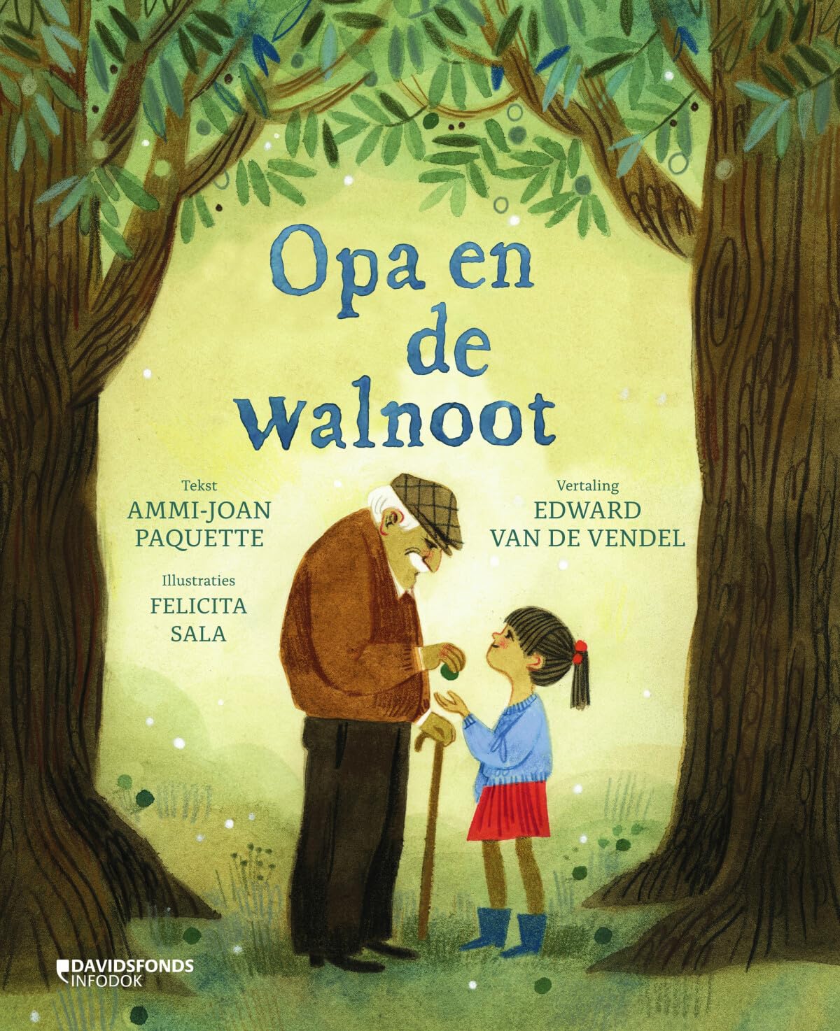 Opa en de walnoot book