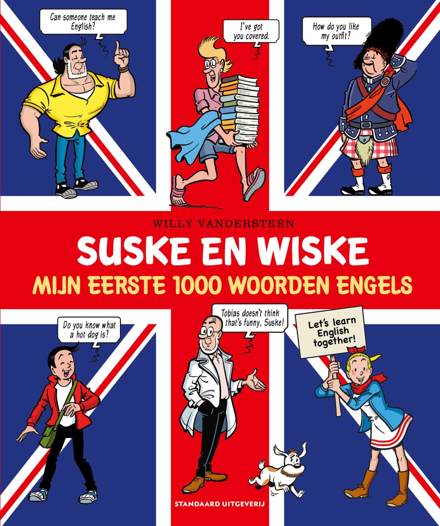 Suske en Wiske: mijn eerste 1000 woorden Engels book