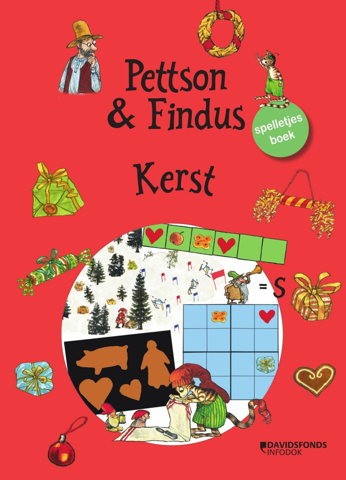 Pettson en Findus Kerstspelletjes book