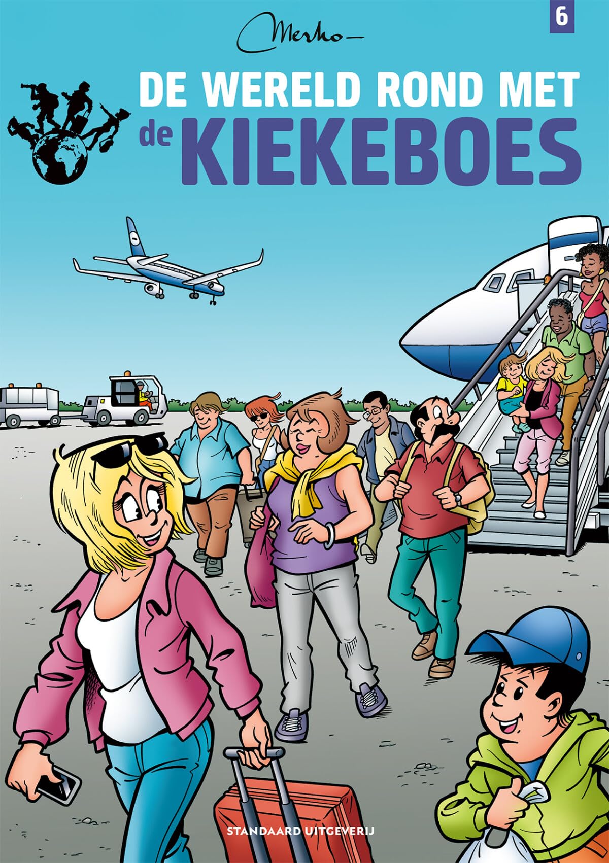 De wereld rond met de Kiekeboes book