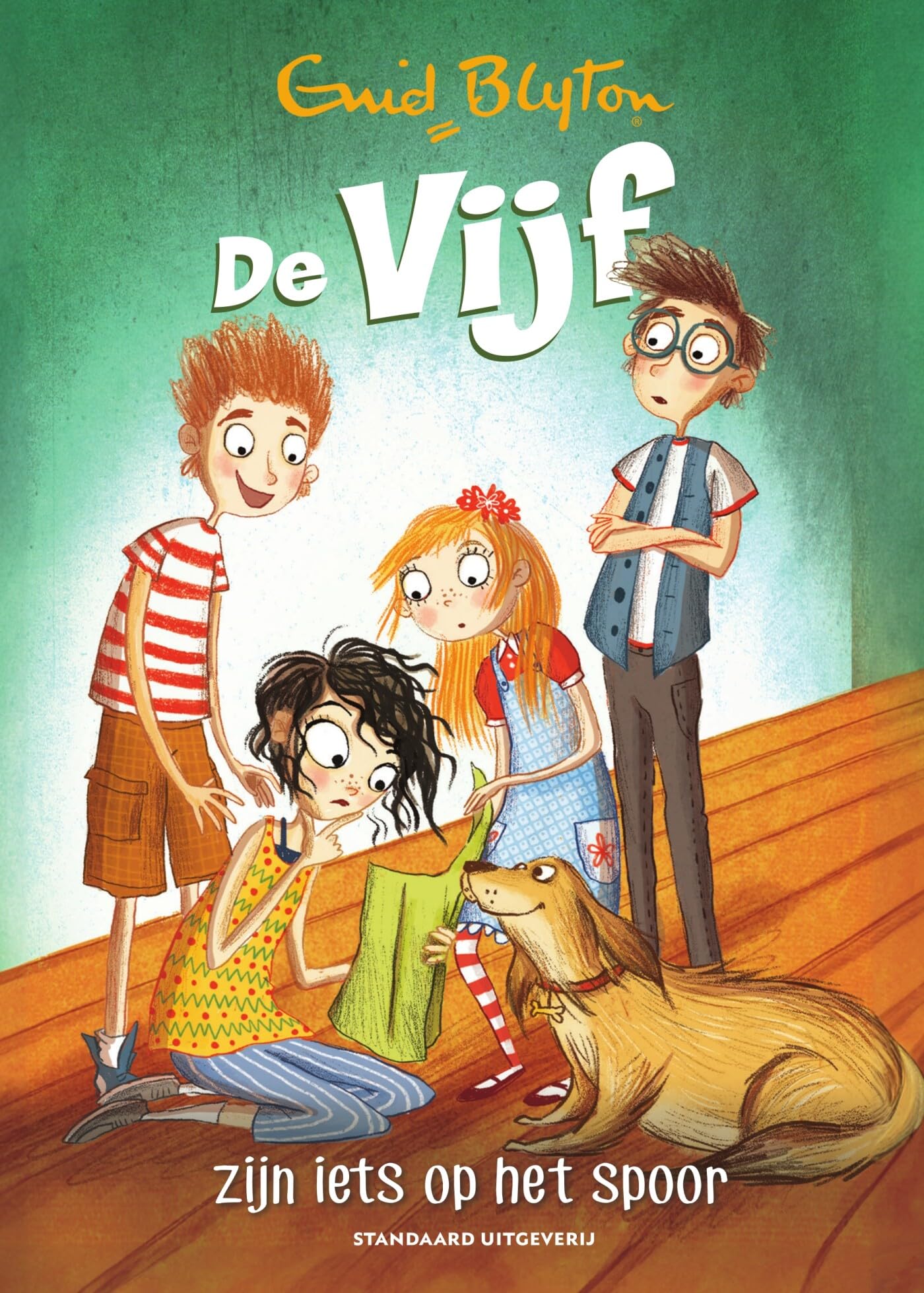 De Vijf zijn iets op het spoor book
