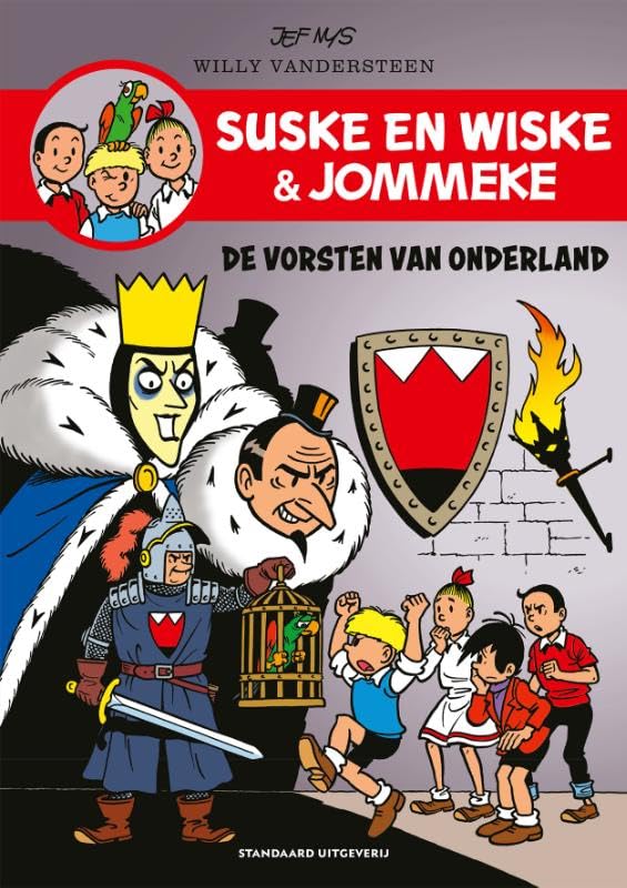 De vorsten van Onderland: Belgische editie (Suske en Wiske & Jerommeke) Manga