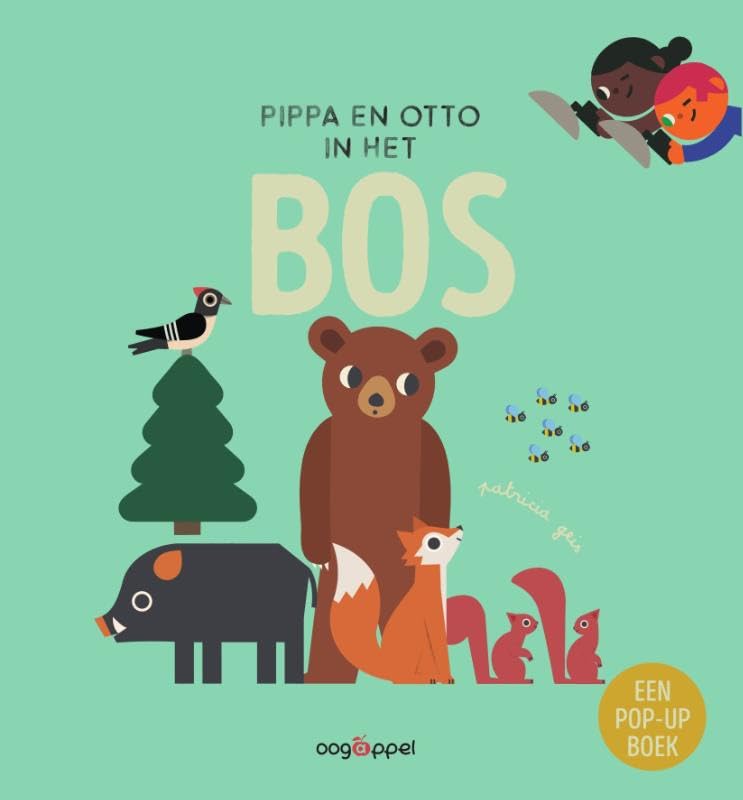 Pippa en Otto in het bos: een pop-upboek book