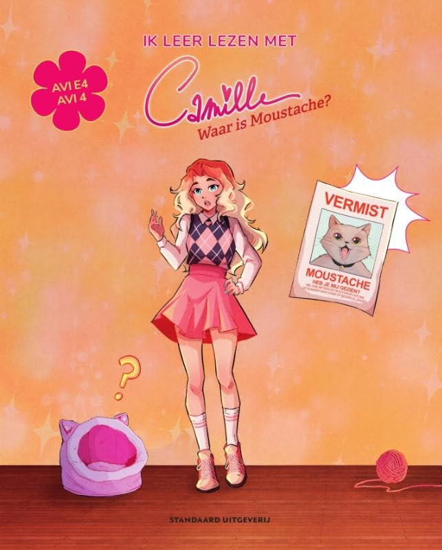 Ik leer lezen met CAMILLE AVI E4: Waar is Moustache? book