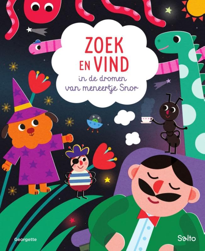 Zoek en vind in de dromen van meneertje Snor book