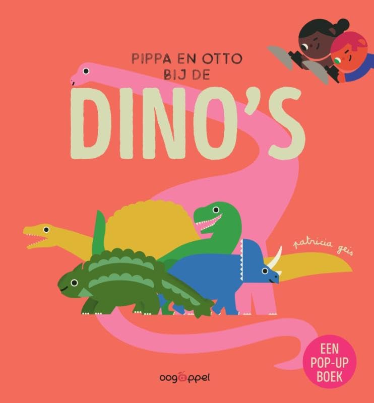 Pippa en Otto bij de dino's - een pop-upboek book
