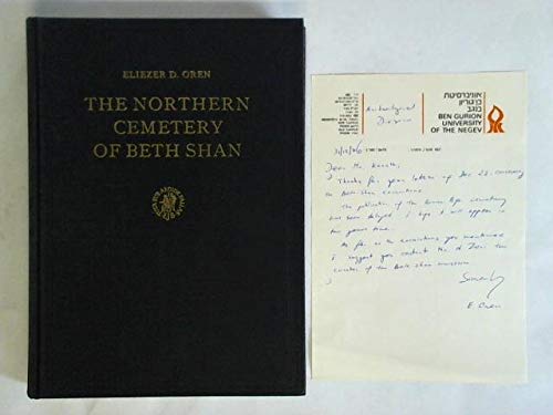 The northern cemetery of Beth Shan. Books