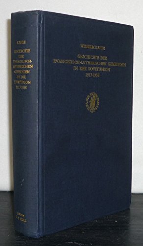Geschichte der evangelisch-lutherischen Gemeinden in der Sovetunion 1917-1938 (Studien zur Geschichte Osteuropas) Books