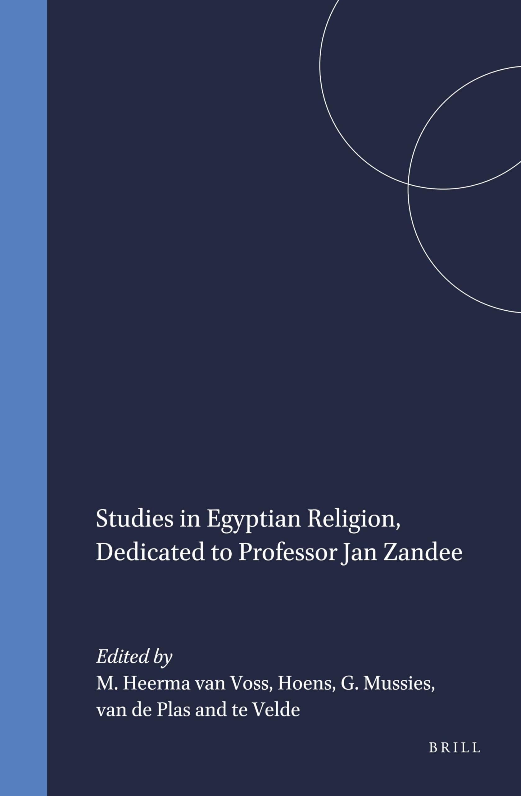 Studies in Egyptian Religion, Dedicated to Professor Jan Zandee book