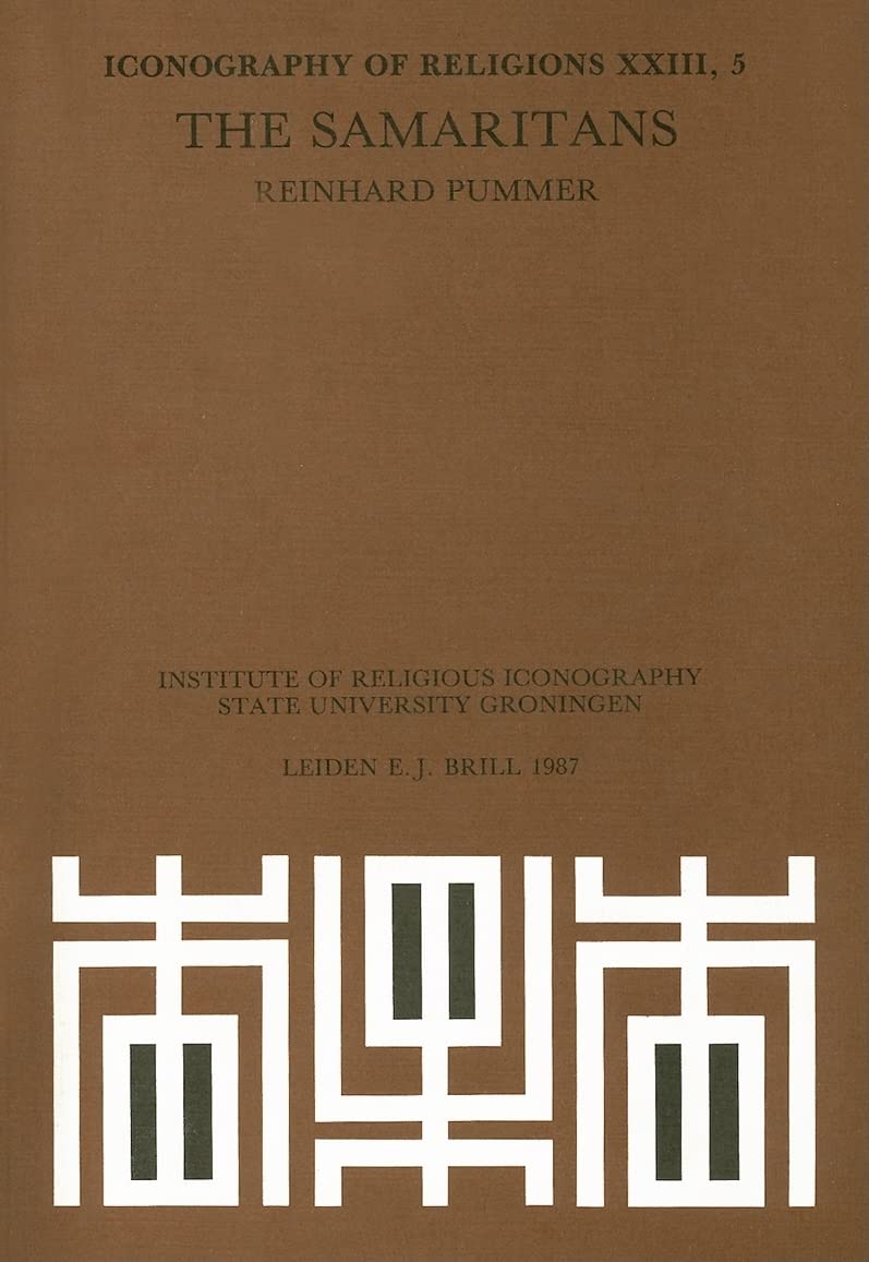 The Samaritans (Iconography of Religions Xxii/5) Social Sciences