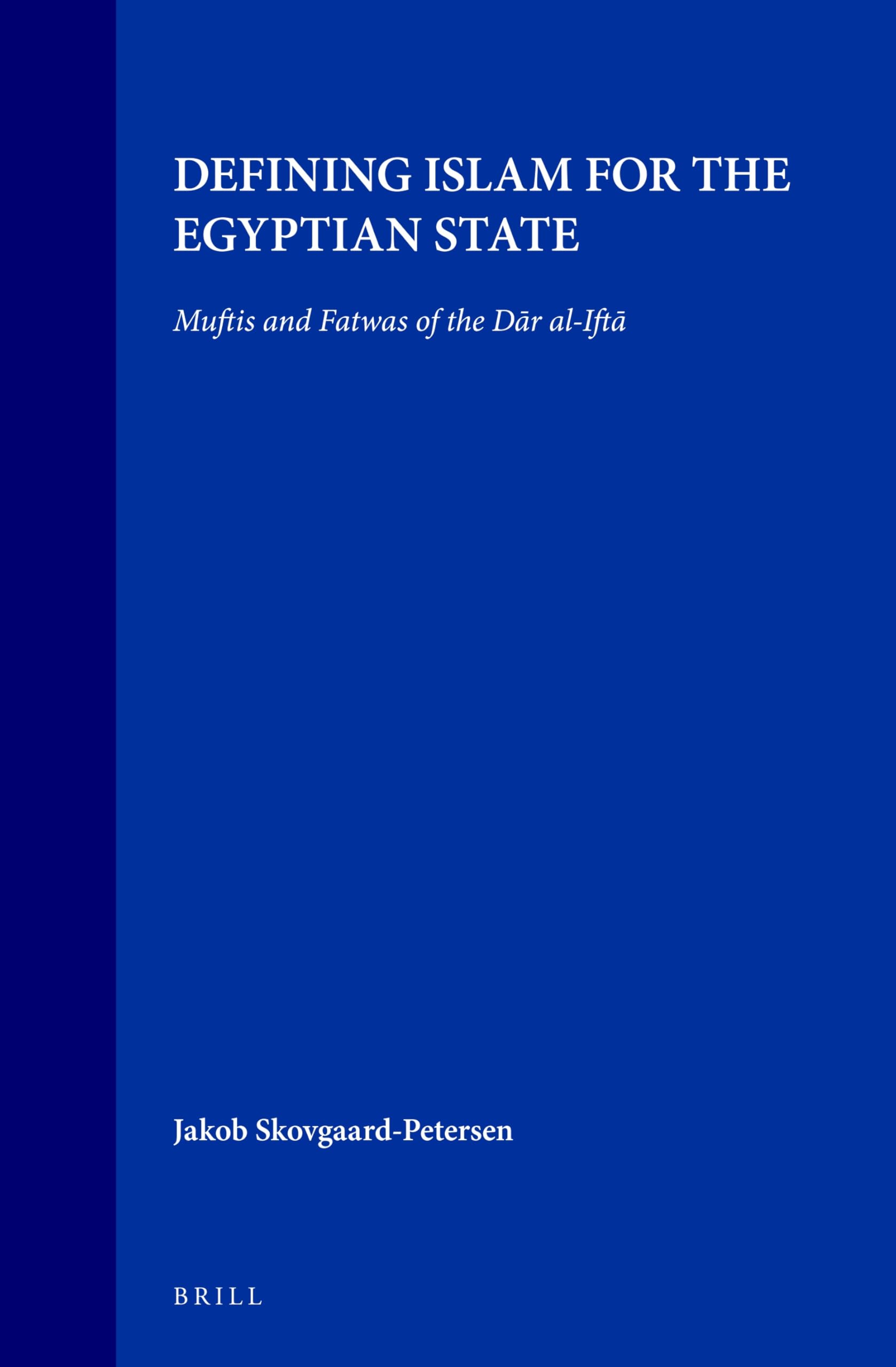 Defining Islam for the Egyptian State book