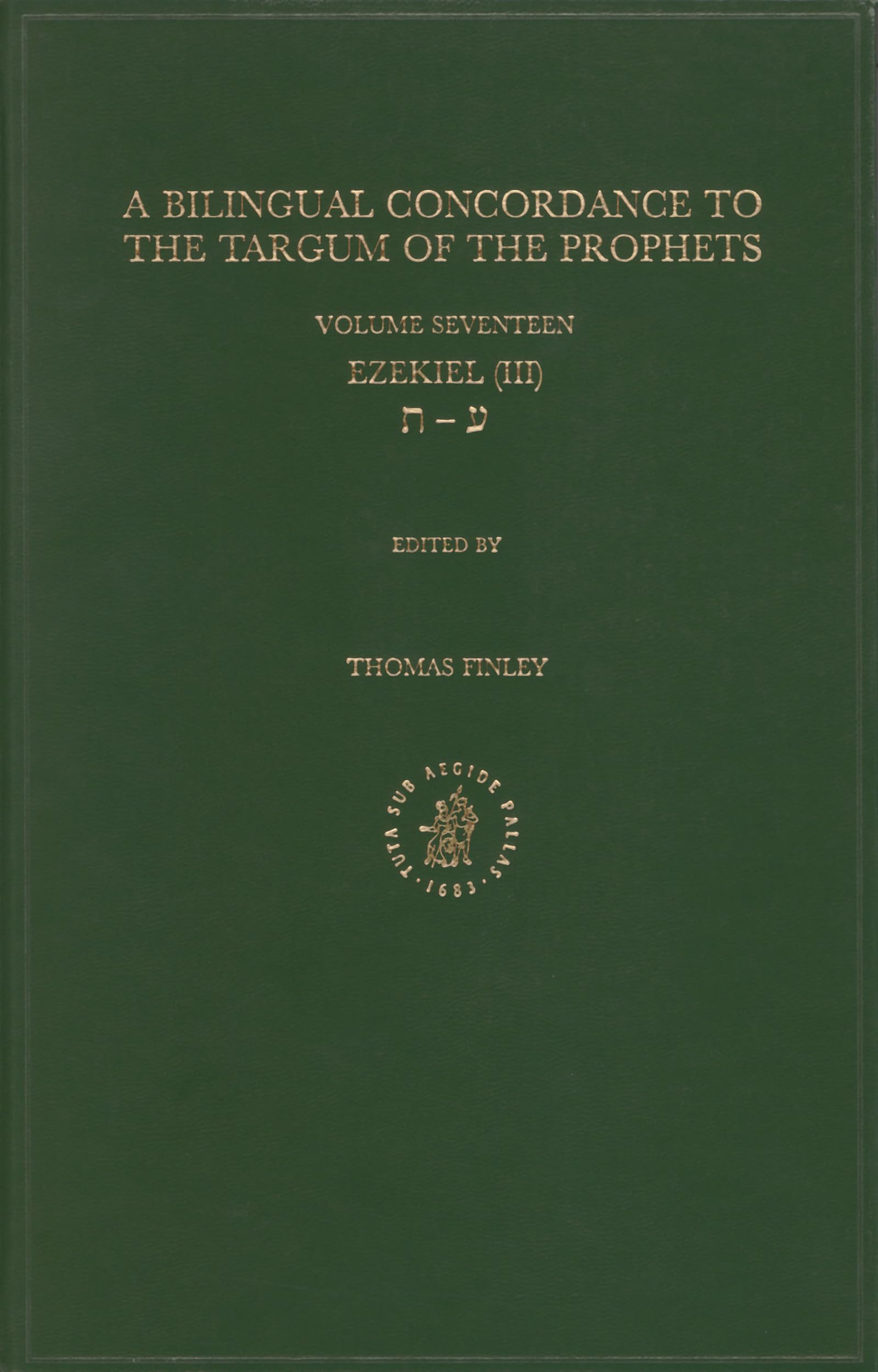 Bilingual Concordance to the Targum of the Prophets, Volume 17 Ezekiel (III) Film, Art & Culture