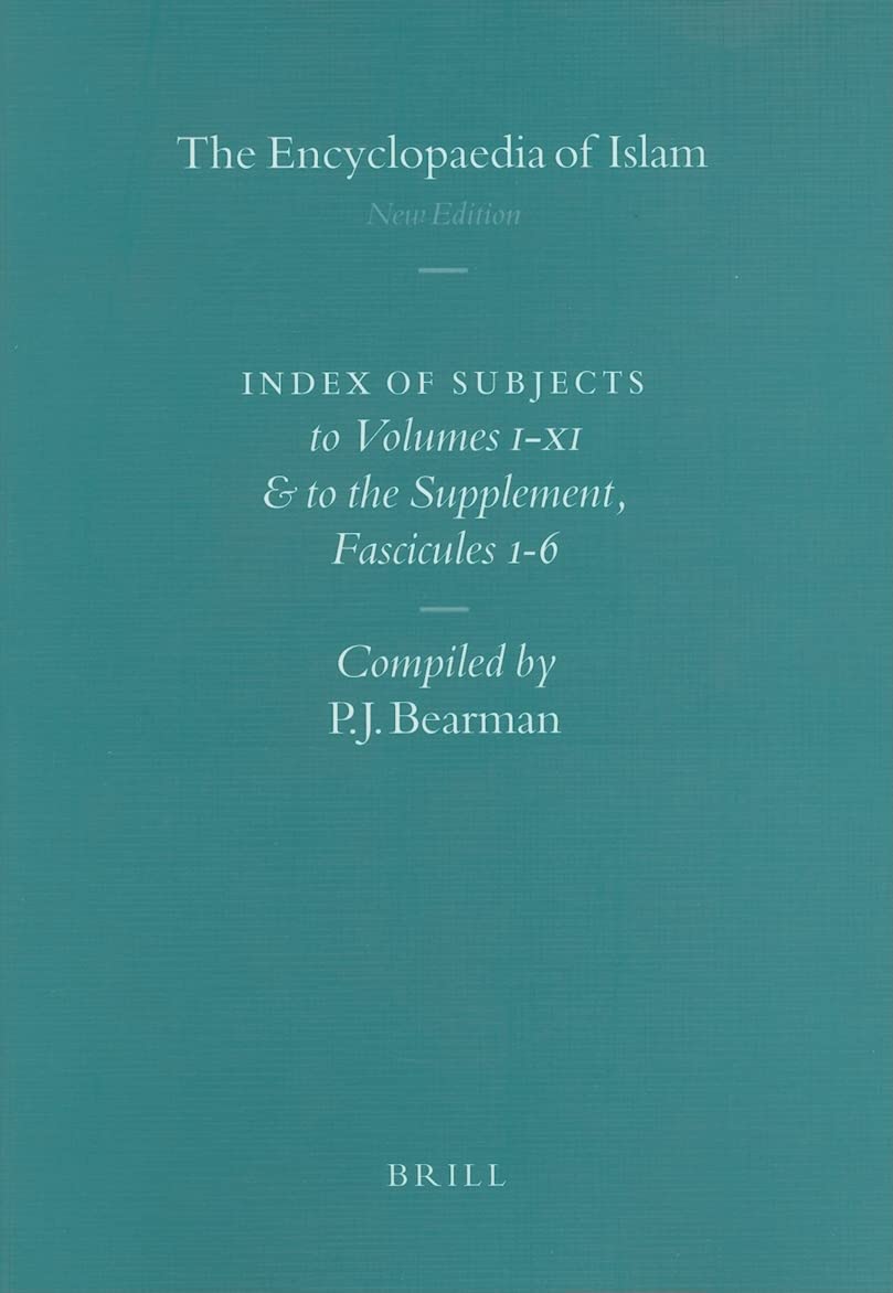 The Encyclopedia of Islam book