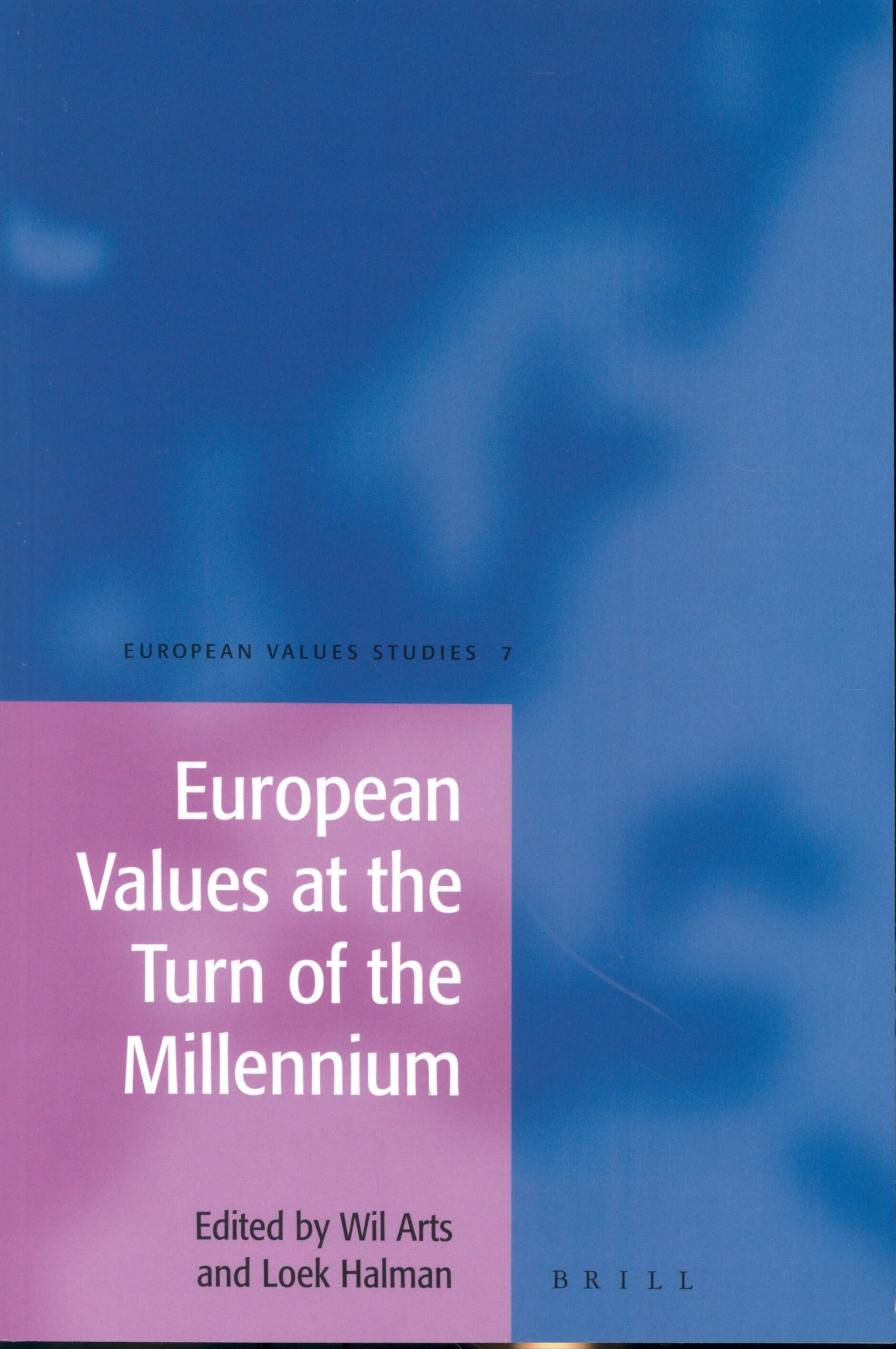 European Values At The Turn Of The Millennium book