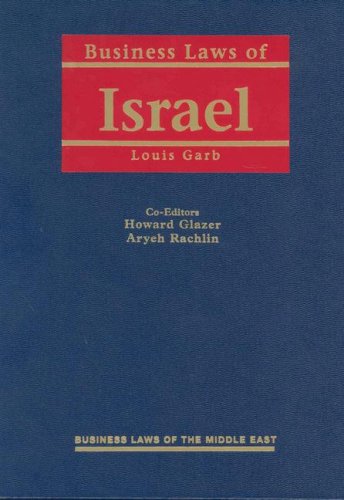Business Laws of Israel 2004 Religion & Esotericism