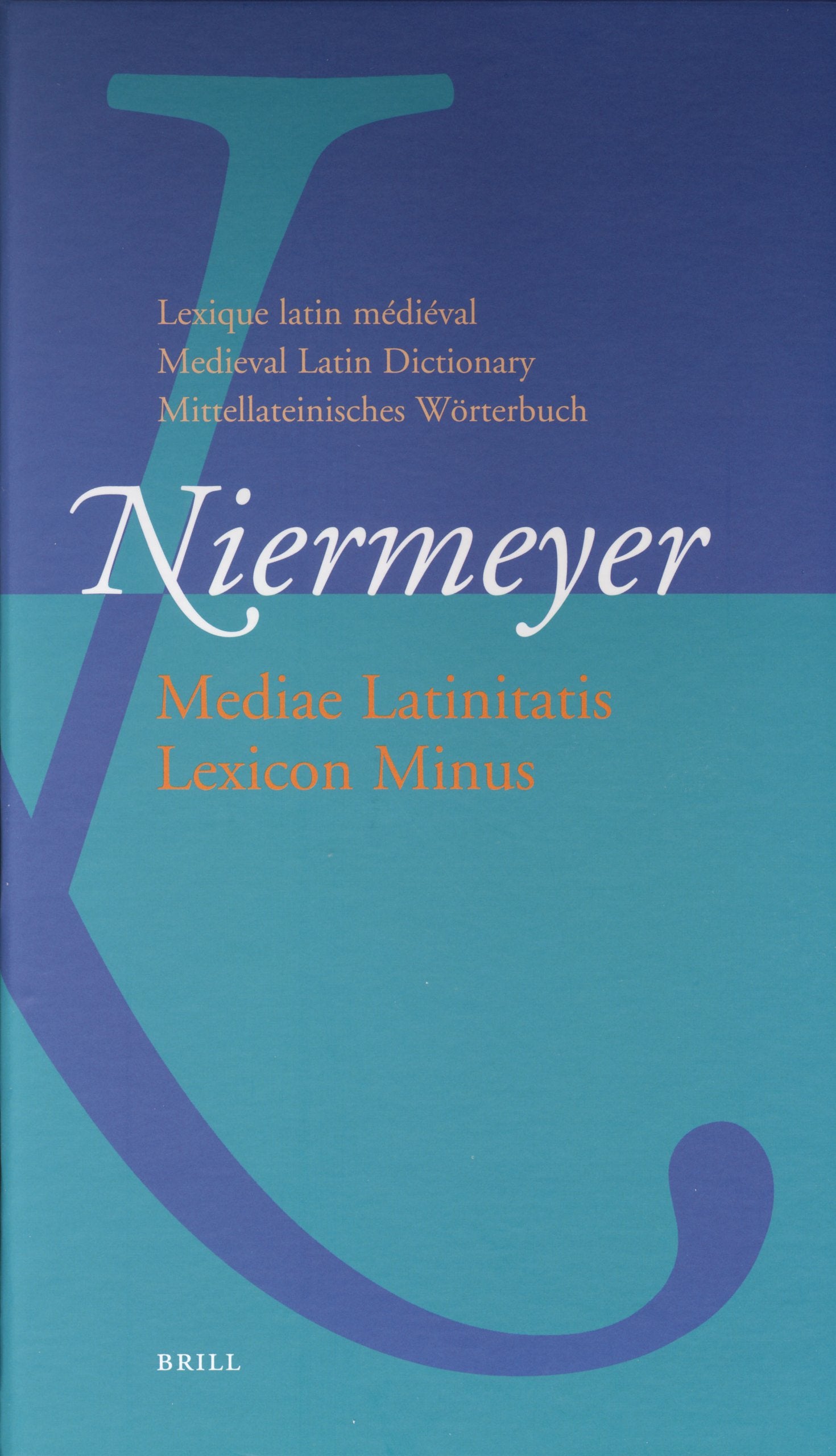 Mediae Latinitatis Lexicon Minus on CD-ROM, Volume Institutional License (11 or More Users) Media & Communication