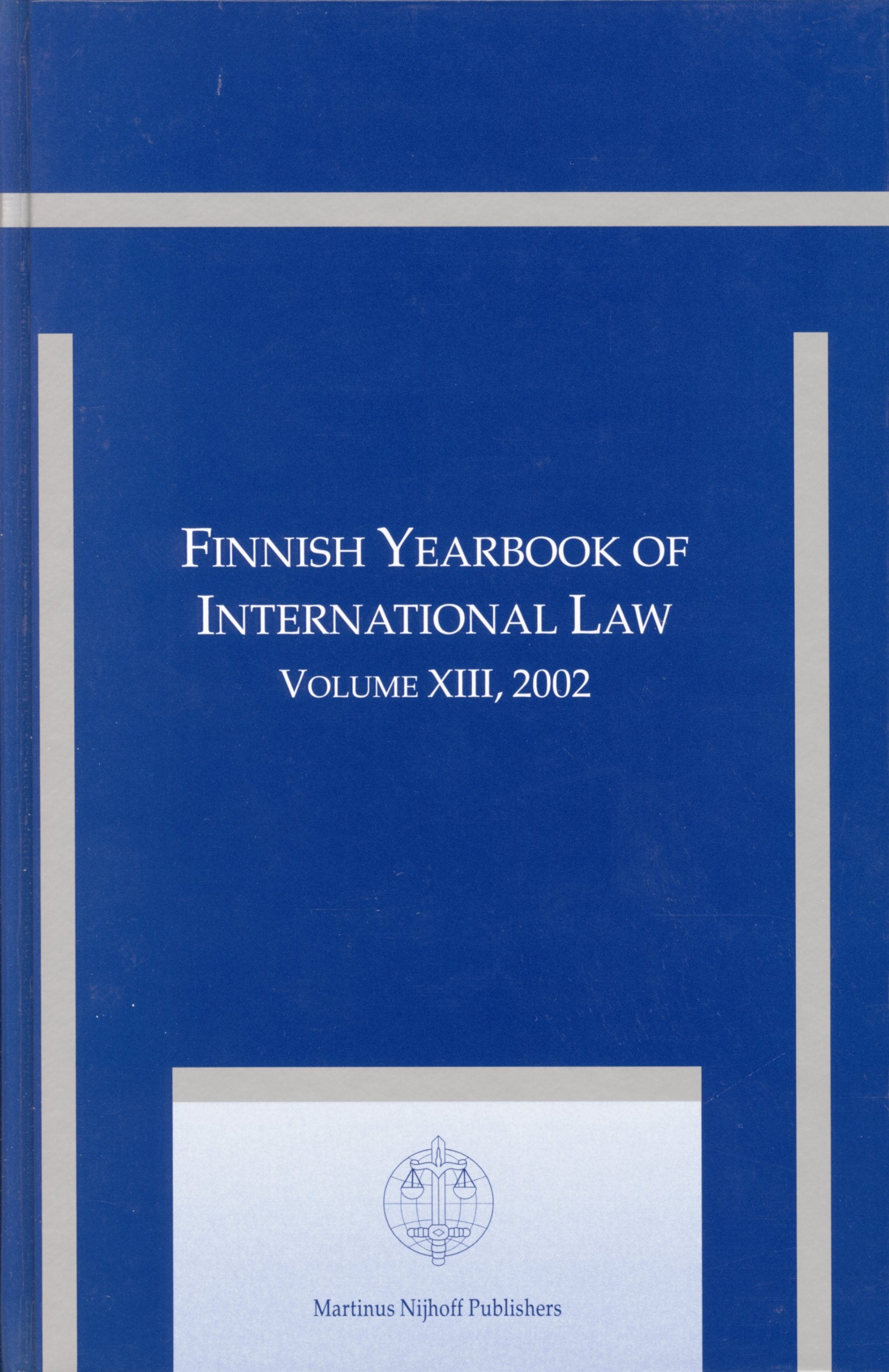 Finnish Yearbook of International Law, Volume 13 (2002) Law