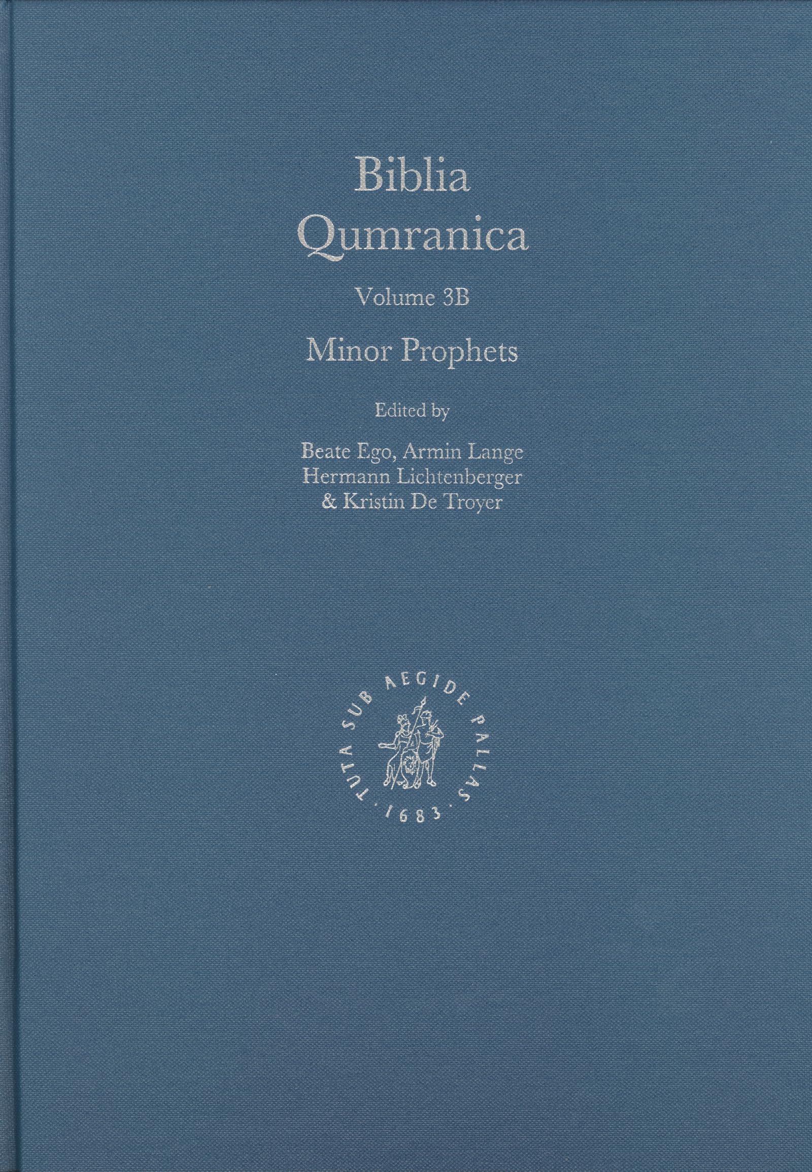 Biblia Qumranica: Volume 3 B. Minor Prophets Architecture