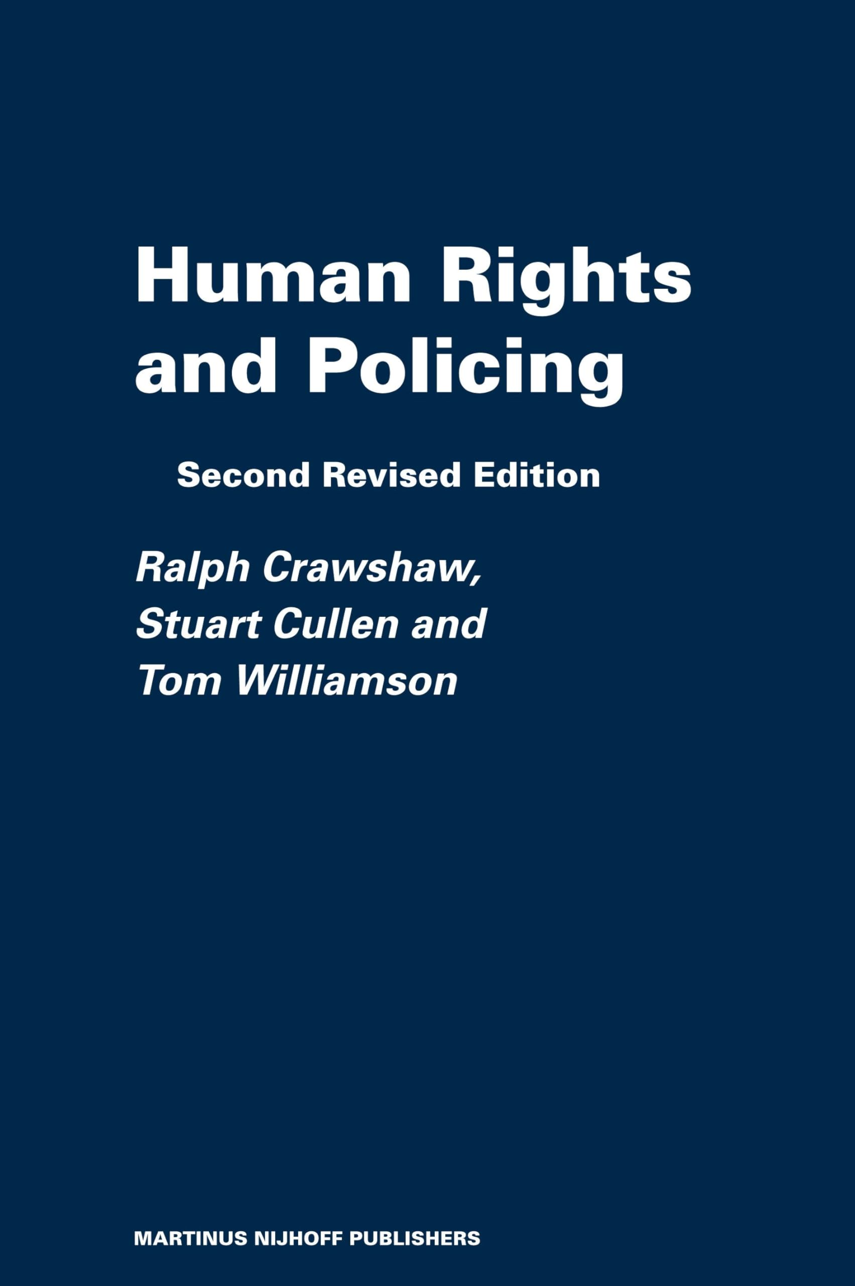 Product Image: Human Rights and Policing