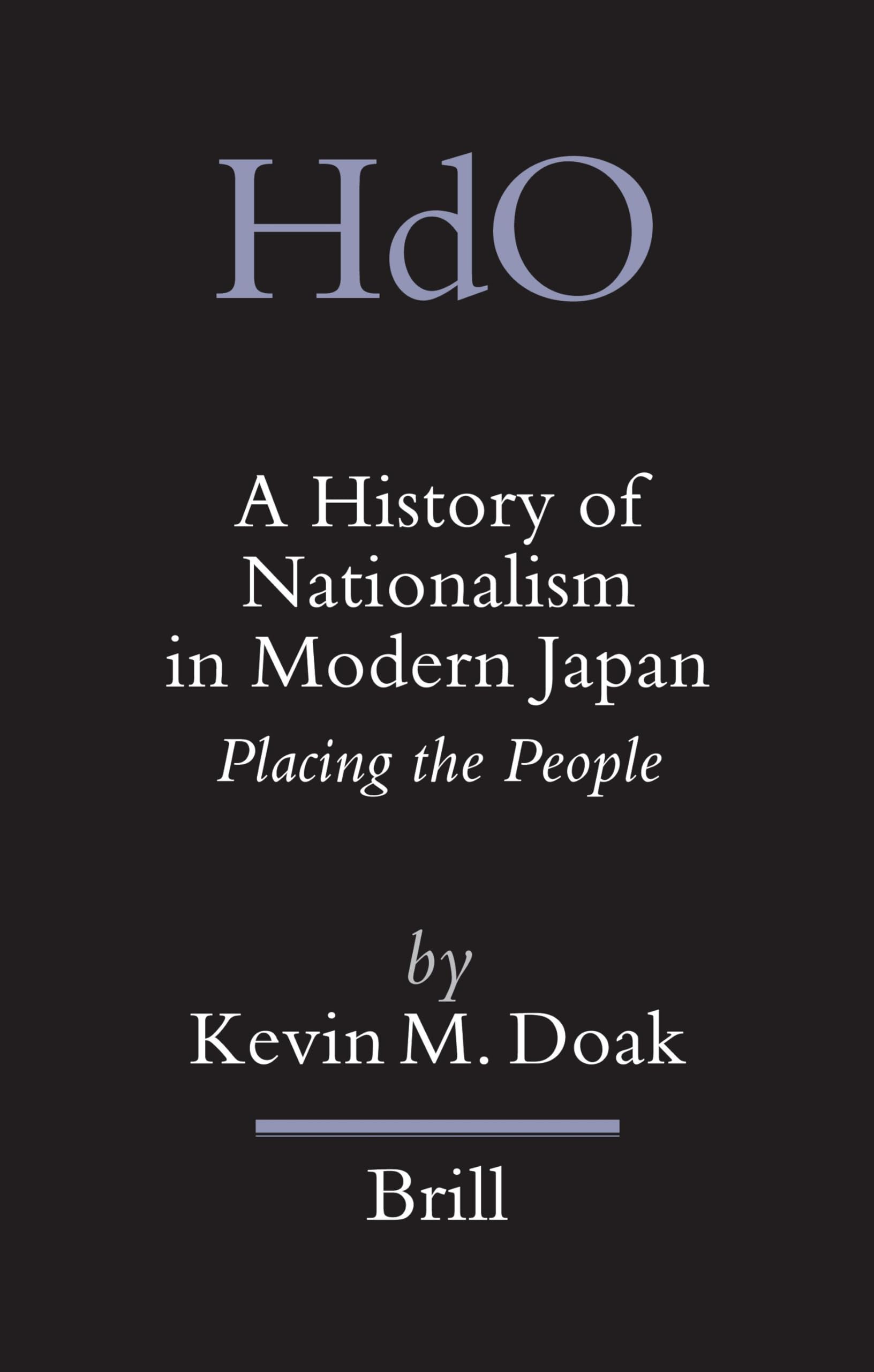 A History of Nationalism in Modern Japan book