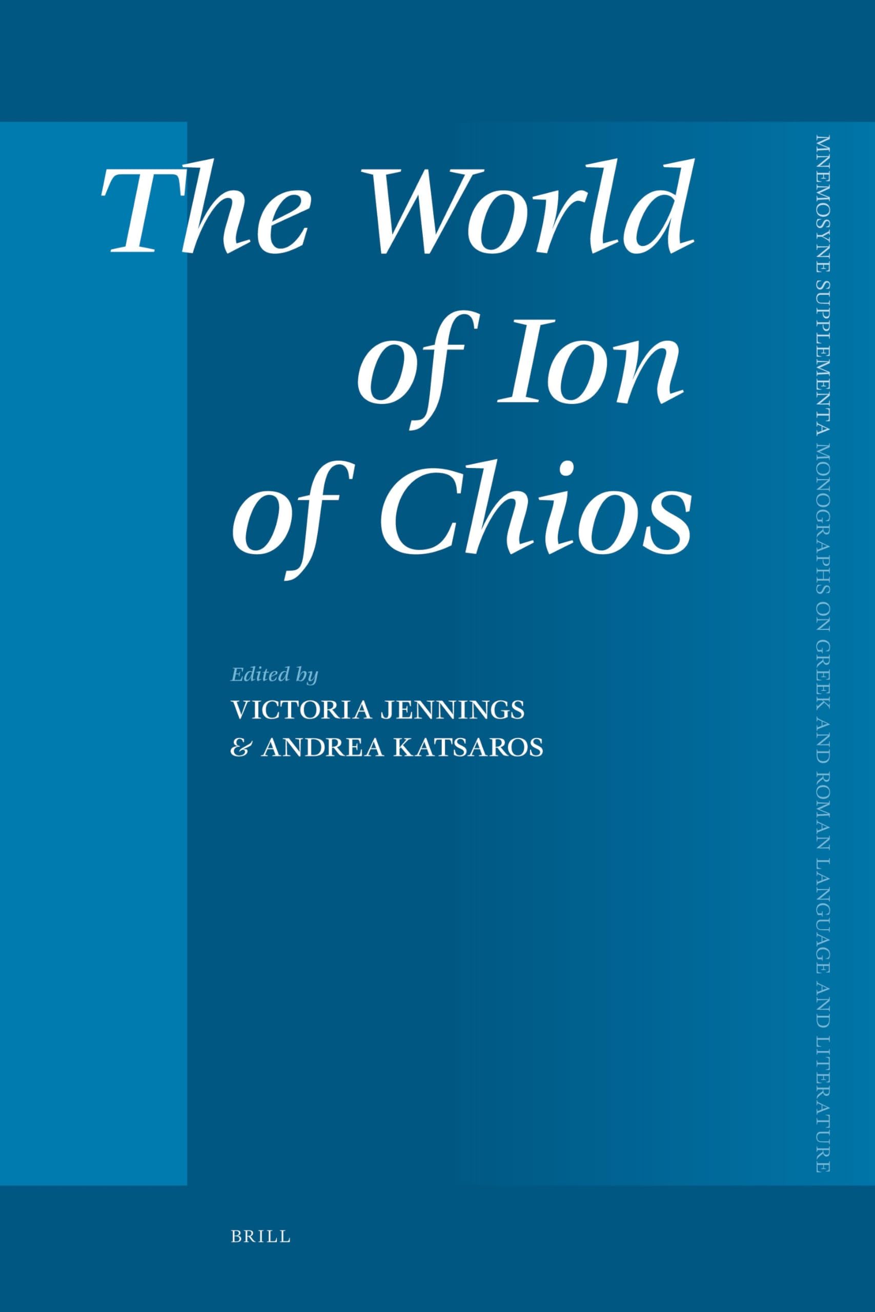 The World of Ion of Chios Historical Fiction
