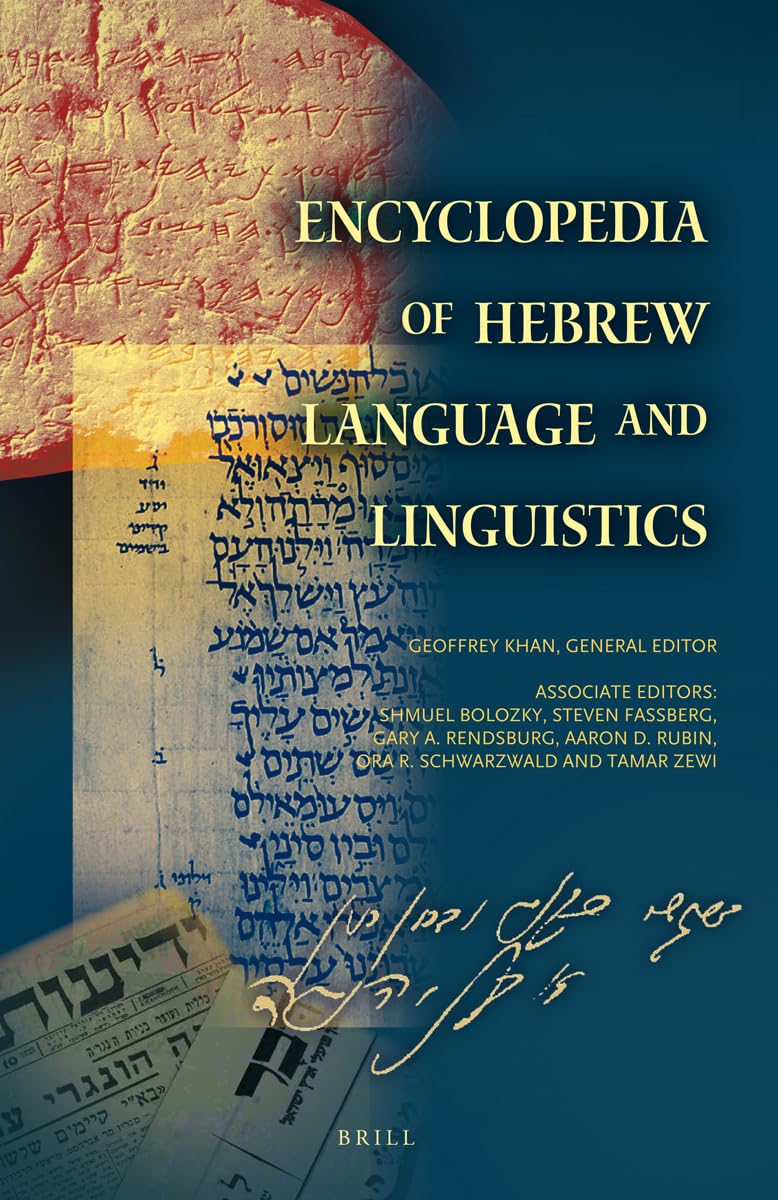 Encyclopedia of Hebrew Language and Linguistics (3 Vols.) Foreign Languages ​​& Dictionaries