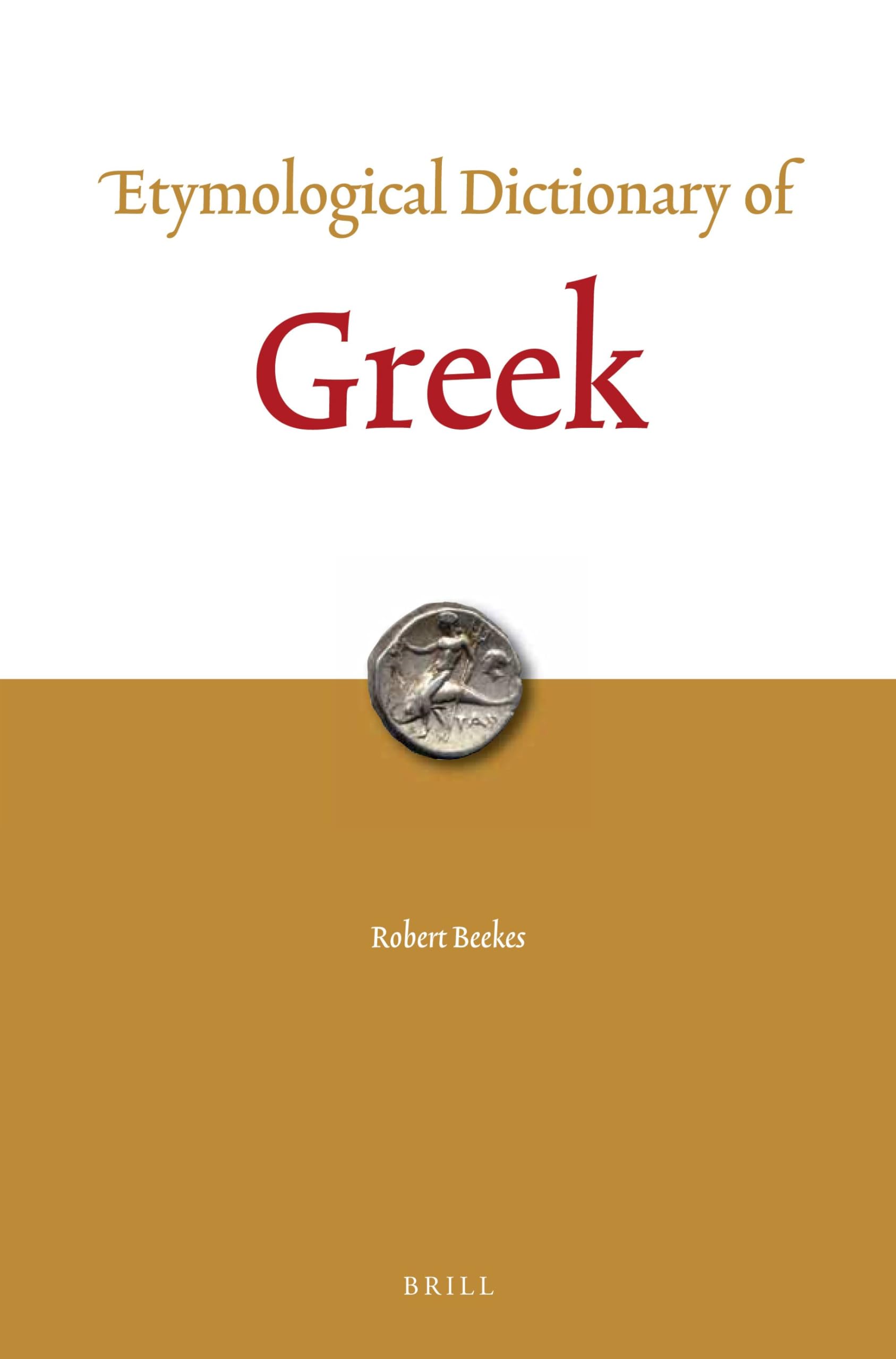 Etymological Dictionary of Greek (2 Vols.) book