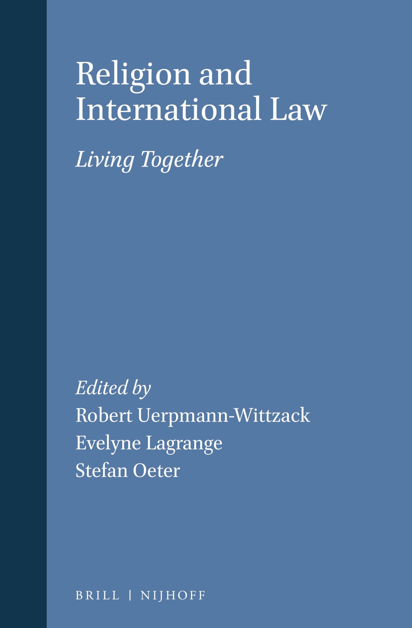 Religion and International Law Law