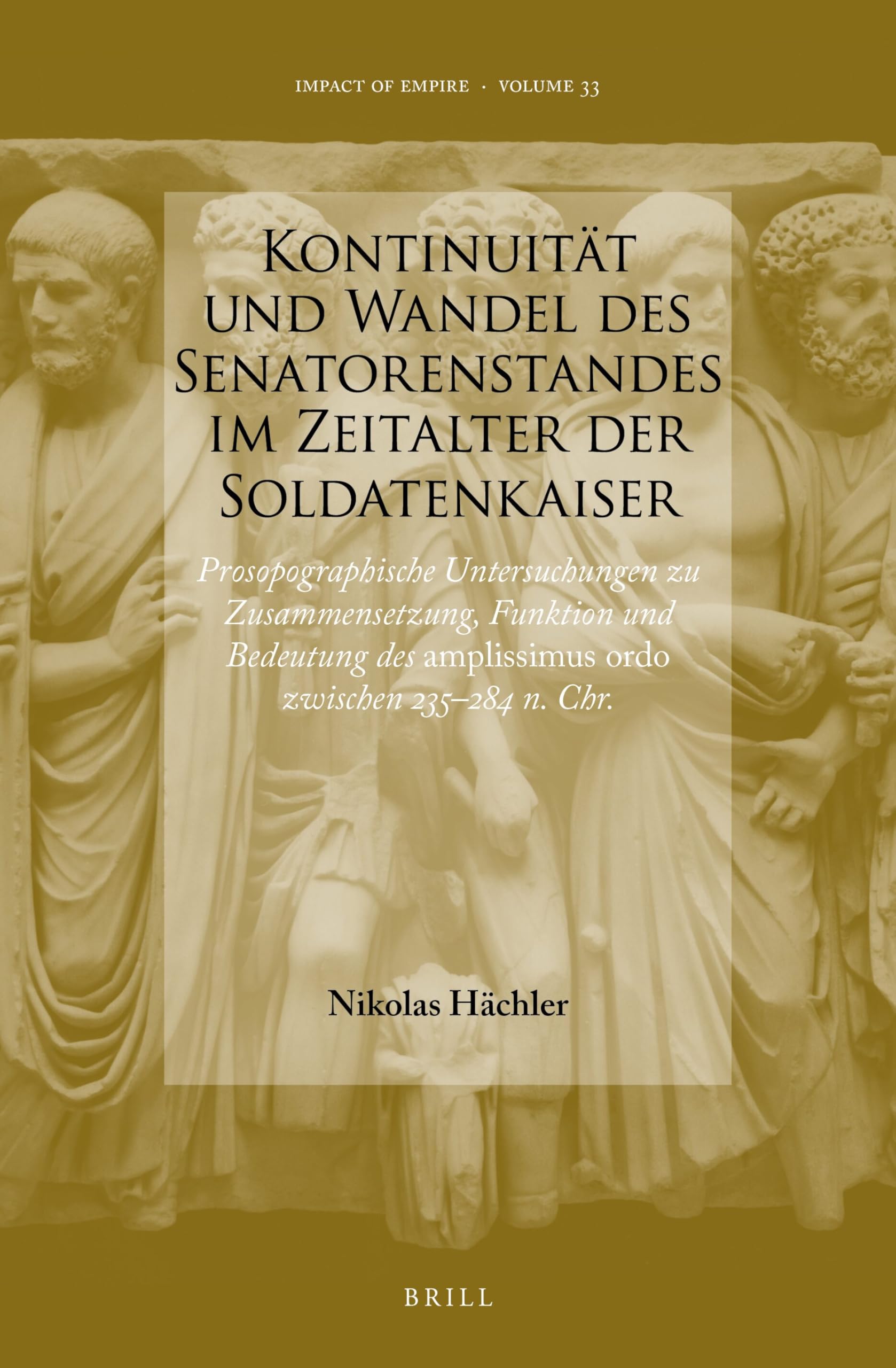 Kontinuität Und Wandel Des Senatorenstandes Im Zeitalter Der Soldatenkaiser: Prosopographische Untersuchungen Zu Zusammensetzung, Funktion Und Bedeutu Film, Art & Culture