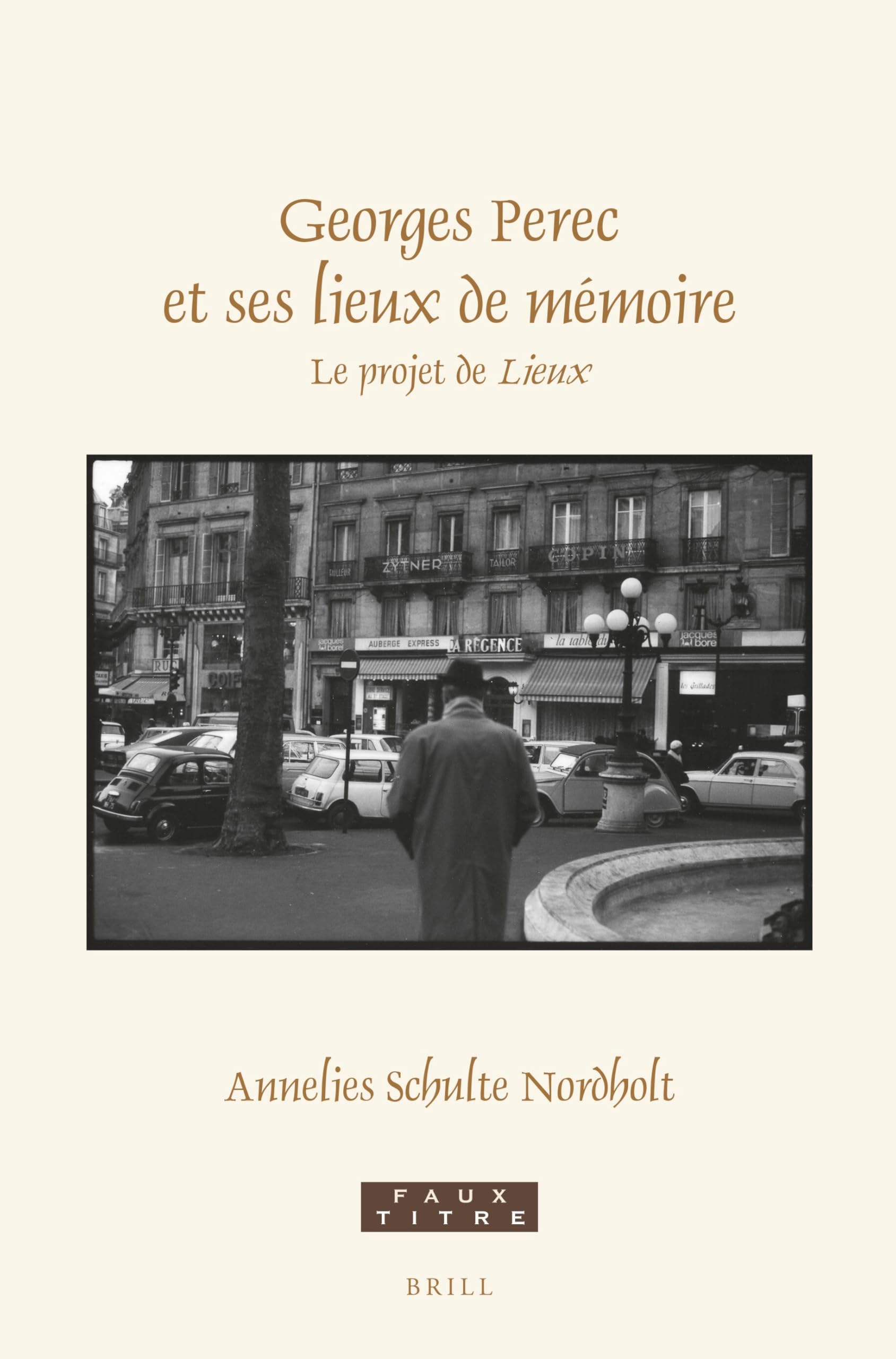 Georges Perec et ses lieux de mémoire book