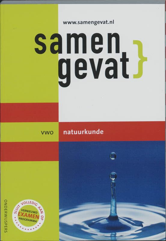 Samengevat VWO natuurkunde: schematisch overzicht van de examenstof, tweede fase book