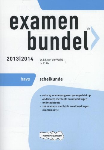 2013/2014 havo scheikunde (Examenbundel) Books