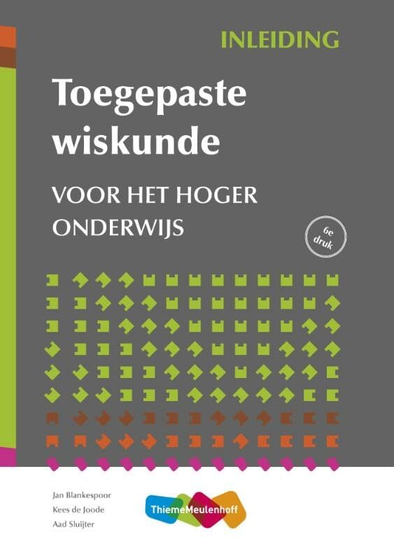 Toegepaste wiskunde voor het hoger onderwijs: inleiding book