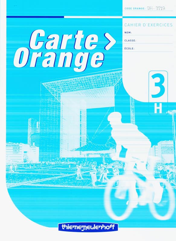 Carte Orange 3 Havo cahier d'exercices book